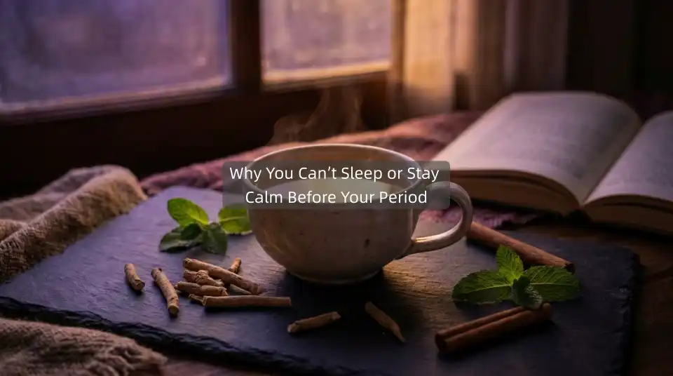 Why You Can’t Sleep or Stay Calm Before Your Period?